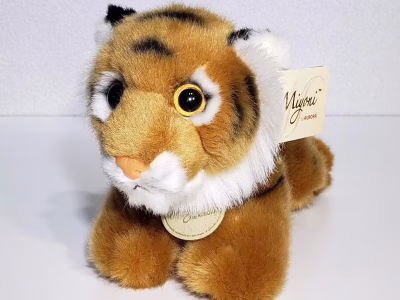 NEW Miyoni Aurora Realistic Bengal Tiger Cub Cat Stuffed Animal Plush Toy 8" NWT